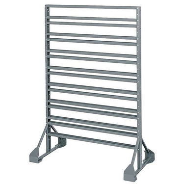Akro-Mils® Rail Hanging System Rack, 2-Sided, 36